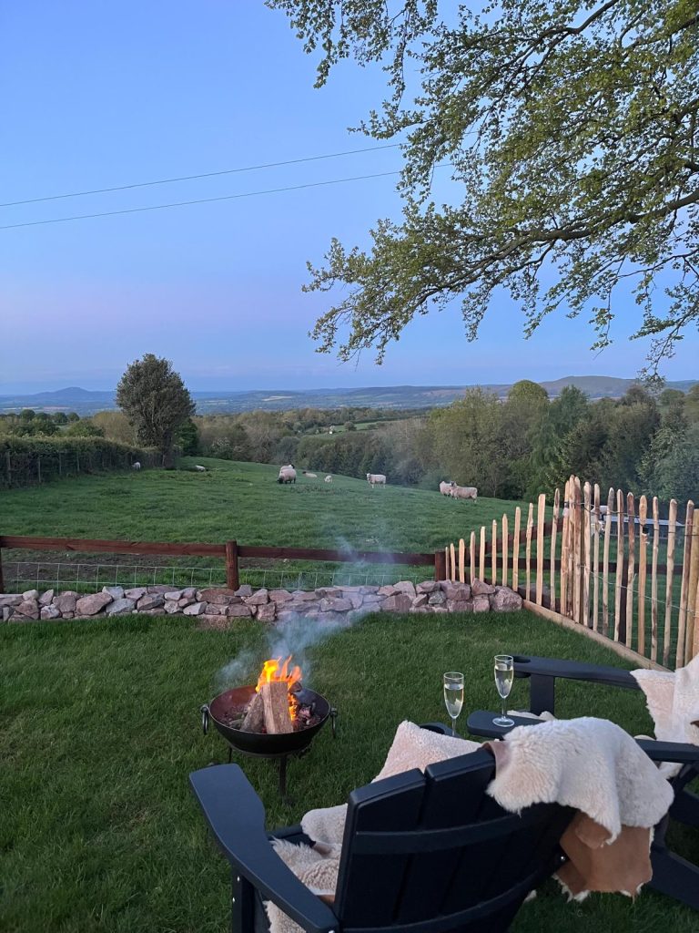 glamping church stretton firepit 768x1024